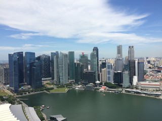 marina bay view