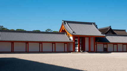 Fototapeta na wymiar The Kyoto Imperial Palace Japan