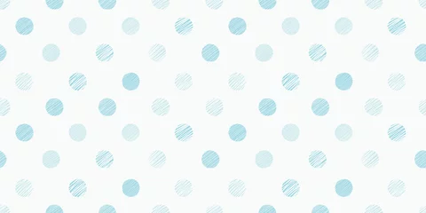 Türaufkleber Babyzimmer Punktillustrationshintergrund Nahtloses Muster Vektor Punktillustrationsmuster
