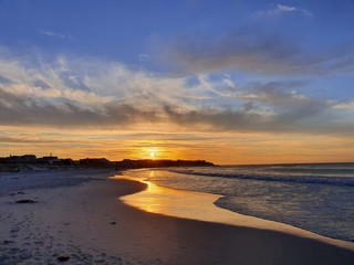 Sunset Long Beach Kommetjie Cape Town South Africa