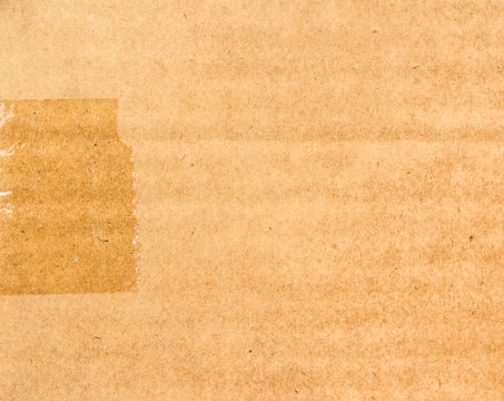 Brown Paper Background With Tape 