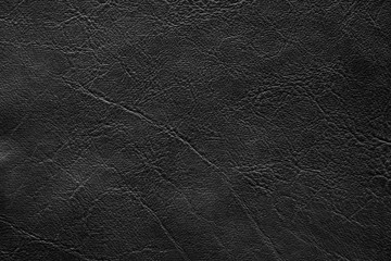 Black leather texture and background