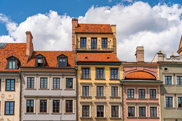 Fototapeta premium old buildings in the city