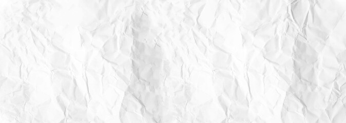 Paper texture Crumpled White.Top view.