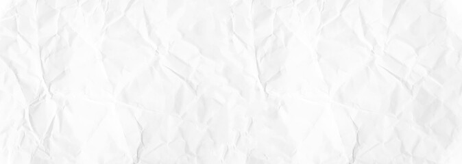 Paper texture Crumpled White.Top view.
