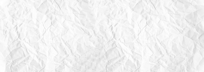 Paper texture Crumpled White.Top view.