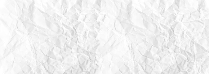 Paper texture Crumpled White.Top view.