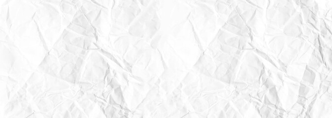 Paper texture Crumpled White.Top view.