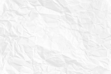 Obraz premium Paper texture Crumpled White.Top view.
