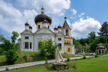 Fototapeta na wymiar Condrita Monastery (Mănăstirea Condrița) one of the oldest monasteries in Moldova