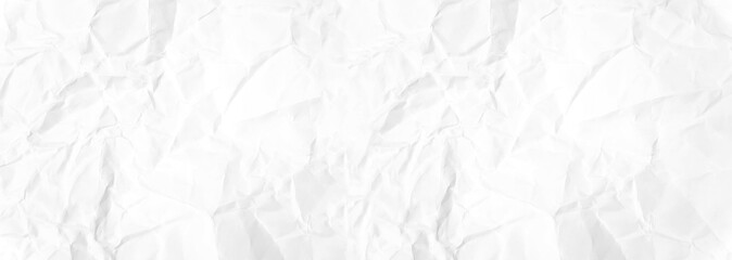 Paper texture Crumpled White.Top view.