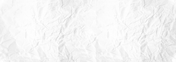 Paper texture Crumpled White.Top view.