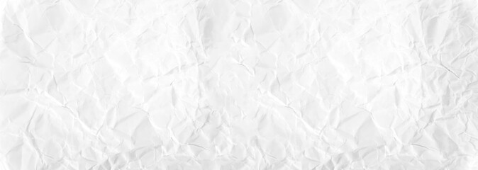 Paper texture Crumpled White.Top view.