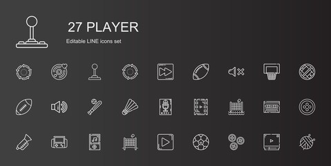 player icons set