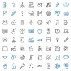 button icons set