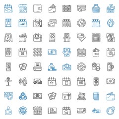 pay icons set