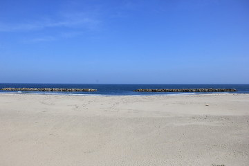 Obraz premium 深沼海岸(宮城県)