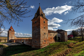 Obraz premium View of Steinabrunn Castle in Lower Austria