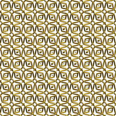 Golden Seamless Repeating Pattern Tile