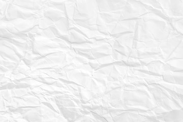 Obraz premium Paper texture Crumpled White.Top view.