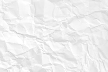Obraz premium Paper texture Crumpled White.Top view.