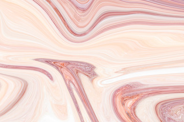 Marble ink colorful. brown marble pattern texture abstract background. can be used for background or wallpaper