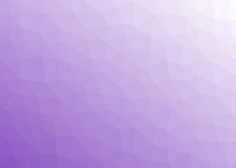 Fototapeta premium Abstract Low Polygon gradient Generative Art background illustration