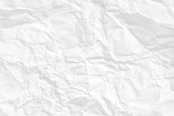 Paper texture Crumpled White.Top view.