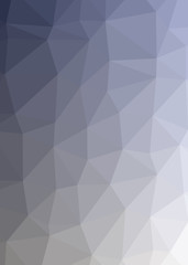 Fototapeta premium Abstract Low Polygon gradient Generative Art background illustration