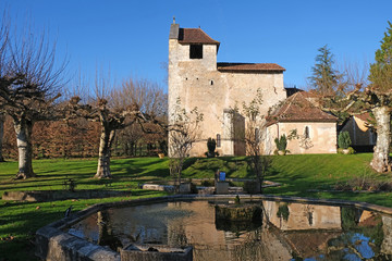 Fototapeta na wymiar Eglise en Dordogne