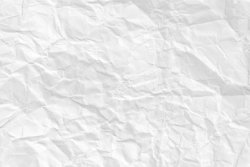Obraz premium Paper texture Crumpled White.Top view.
