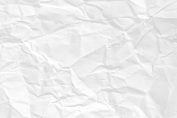 Obraz premium Paper texture Crumpled White.Top view.