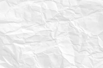 Paper texture Crumpled White.Top view.
