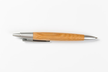 Handheld Writing Tools Pen for Business Office and School Education Supplies in White Isolated Background