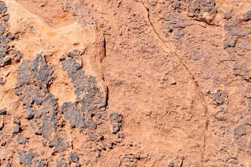 The detail texture of stone