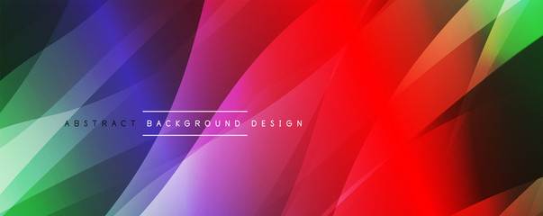 Dynamic trendy simple fluid color gradient abstract background with line effects. Vector Illustration For Wallpaper, Banner, Background, Card, Book Illustration, landing page