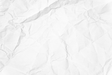 Obraz premium Paper texture Crumpled White.Top view.