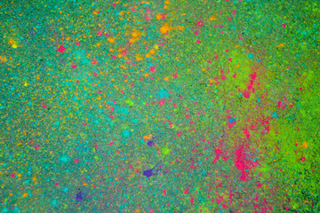 Holi painted background