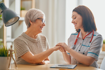 patient listening to doctor