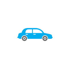 Car icon on background for graphic and web design. Creative illustration concept symbol for web or mobile app