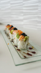 delicious food . table composition