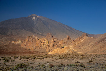 Fototapeta premium Teide volcano national park spain