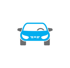Car icon on background for graphic and web design. Creative illustration concept symbol for web or mobile app