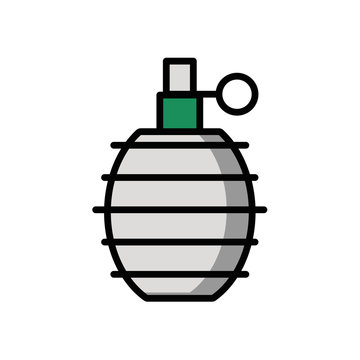recommend clip art: grenade military force isolated icon
