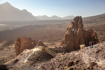 Teide volcano national park spain