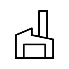 Factory icon vector design template