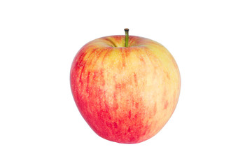 red apple isolated on white background