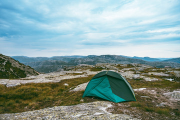 Hiking to Kjeragbolten (Kjerag), Norway