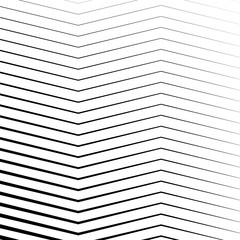 Halftone stripped lines zig zag background vector design.