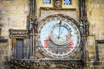 panoramic view of Prague city